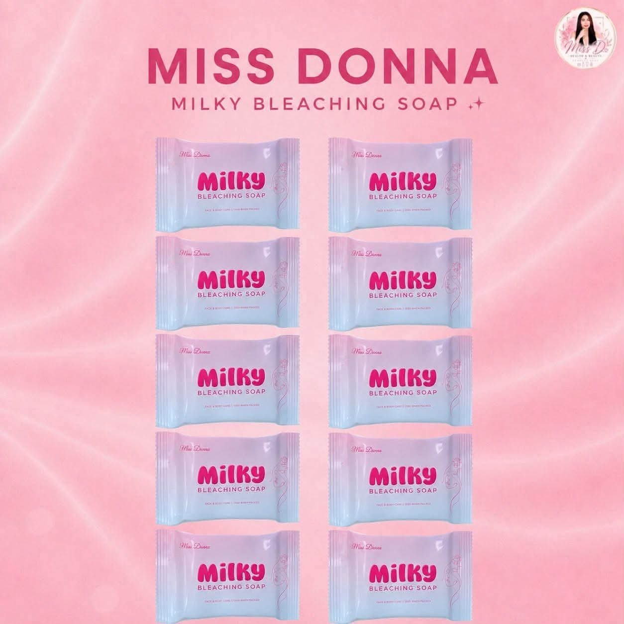 Miss Donna MILKY Bleaching Soap 1PC